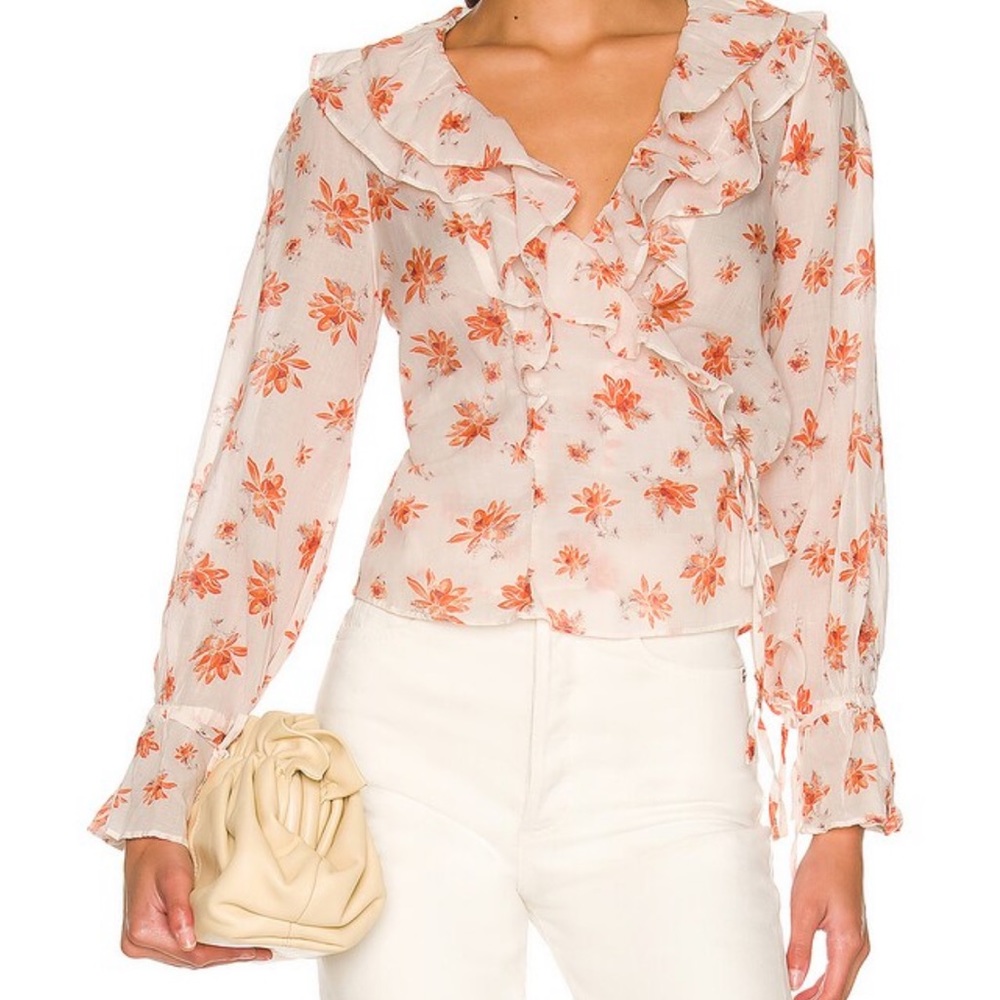 Free People Ruffle Top